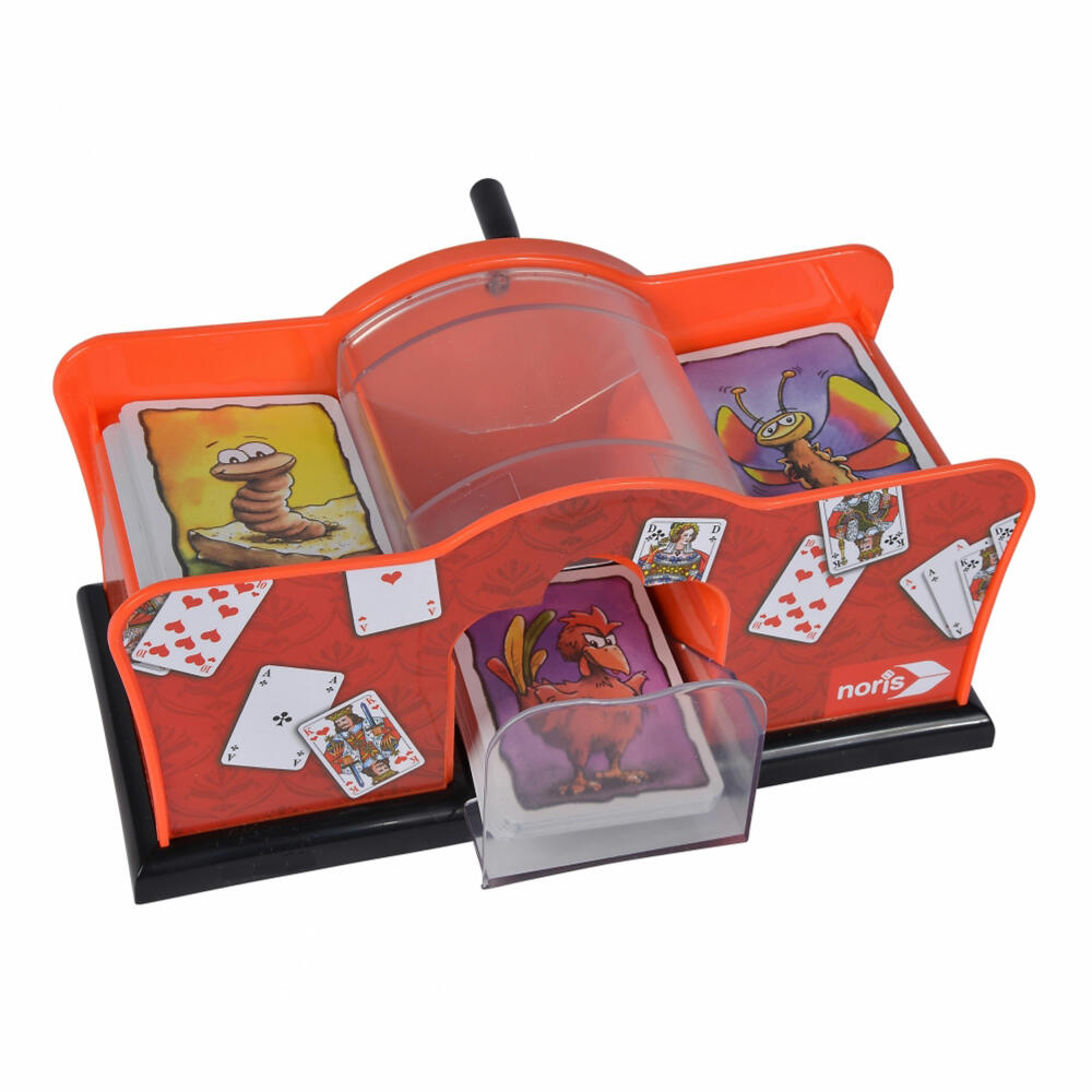 Noris Kartenmischmaschine Manuell, Kartenmischer, Spielkarten-Mischmaschine, 606154620