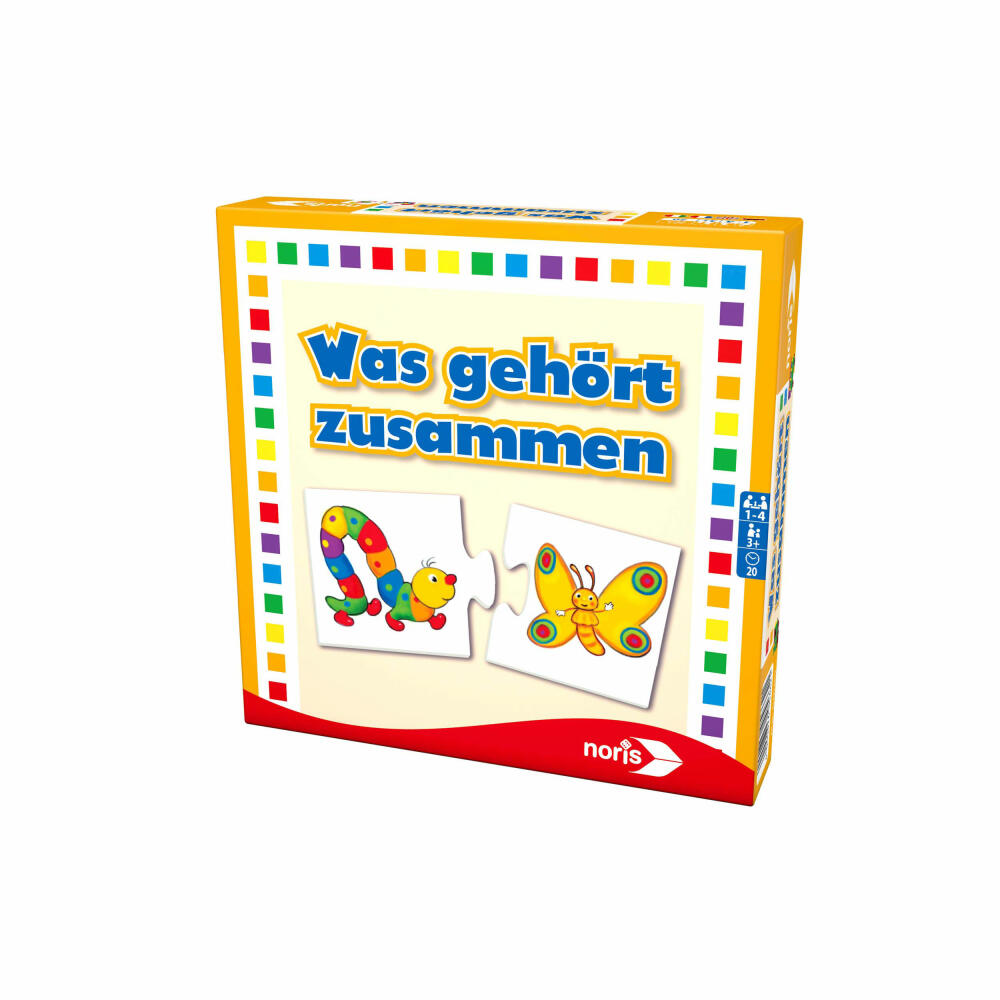 Noris What belongs together, puzzle game, educational game, laying game, children, game, 608985662
