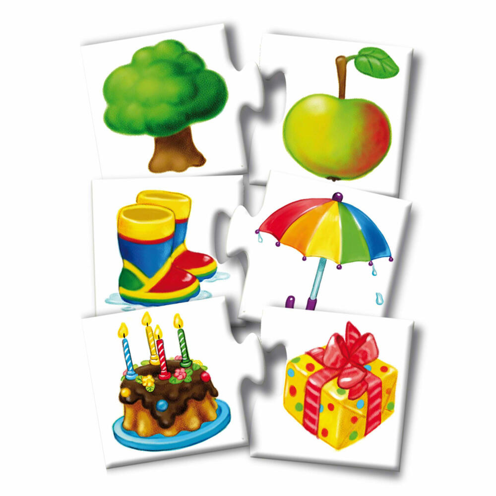 Noris What belongs together, puzzle game, educational game, laying game, children, game, 608985662