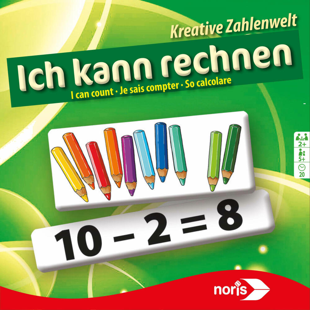 Noris I Can Count, Arithmetic Game, Educational Game, Puzzle Game, Math, Children, Game, 608985766