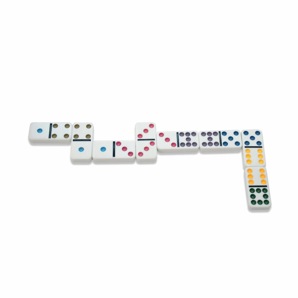 Noris Deluxe Double 9 Domino, Dominoes, Board Game, Family, Children, Game, 606108003