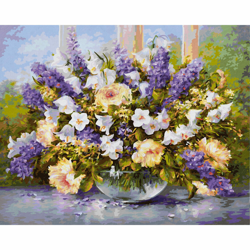 Schipper Painting by Numbers Summer Flowers, MNZ, Painting, Painting Set, Master Class, 40 x 50 cm, 609130717