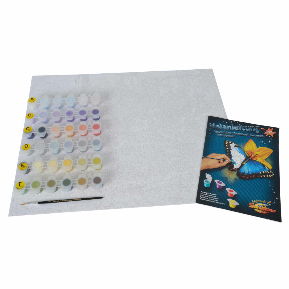 Schipper Painting by Numbers Summer Flowers, MNZ, Painting, Painting Set, Master Class, 40 x 50 cm, 609130717