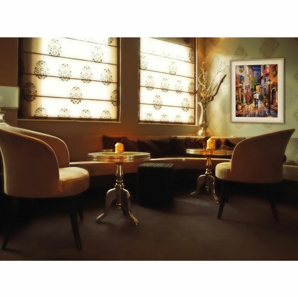 Schipper Painting by Numbers Romantic Alley, Master Class Premium, Coloring Page, Wall Picture, 40 x 50 cm, 609130788