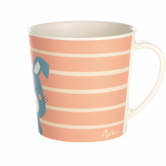 sigikid 4 Freunde Tasse Hase Yellow, Henkeltasse, Becher, Kinder, rPET, 300 ml, 25350