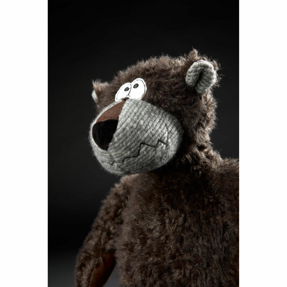 sigikid BEASTS cuddly toy bear Bonsais Big Brother, plush toy, cuddly toy, cuddly animal, dark brown, 39610