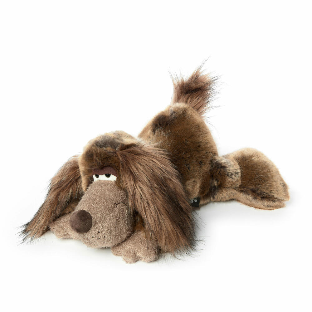 sigikid BEASTS Kuscheltier Hund Luri Laluri, Plüschtier, Schmusetier, Kuschel Tier, Braun, 39629