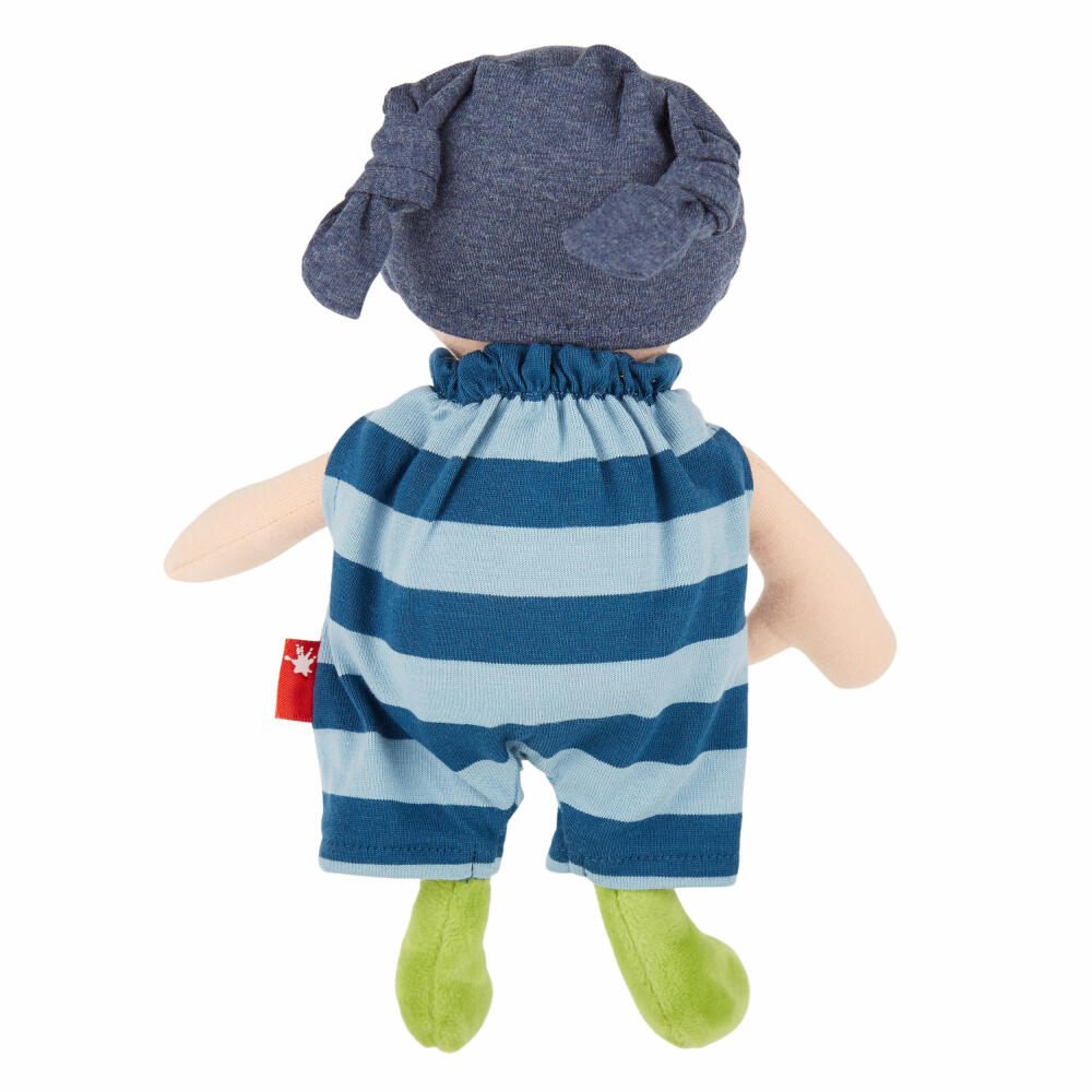 sigikid Brenda Bilipup Doll, Cloth Doll, Cuddly Doll, Children's Toy, Blue, 39651
