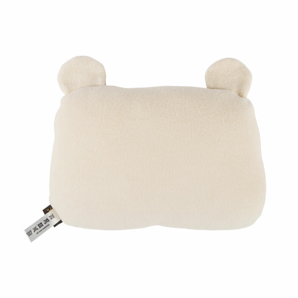 sigikid Kissen Bär Vanilla, Kuschelkissen, Kopfkissen, Kinder, Baumwolle, Beige, 39779