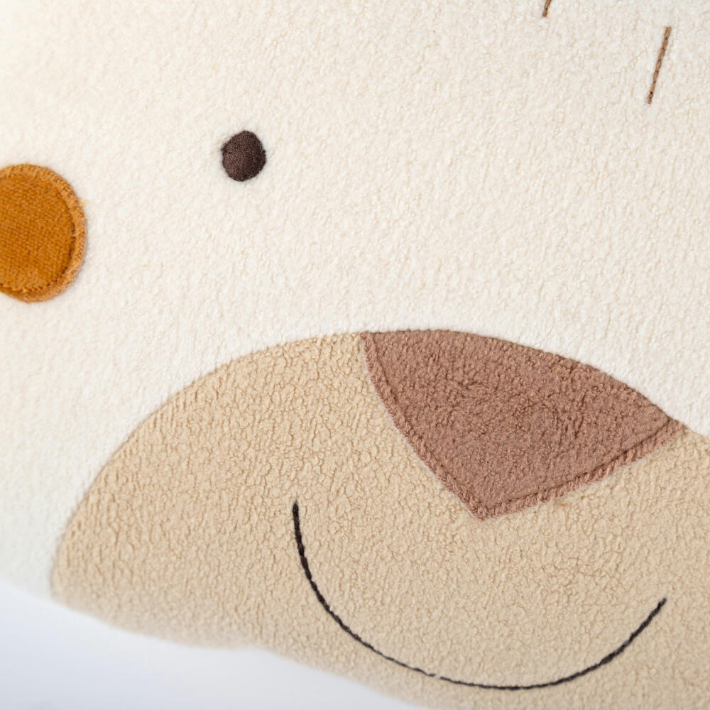sigikid Kissen Bär Vanilla, Kuschelkissen, Kopfkissen, Kinder, Baumwolle, Beige, 39779