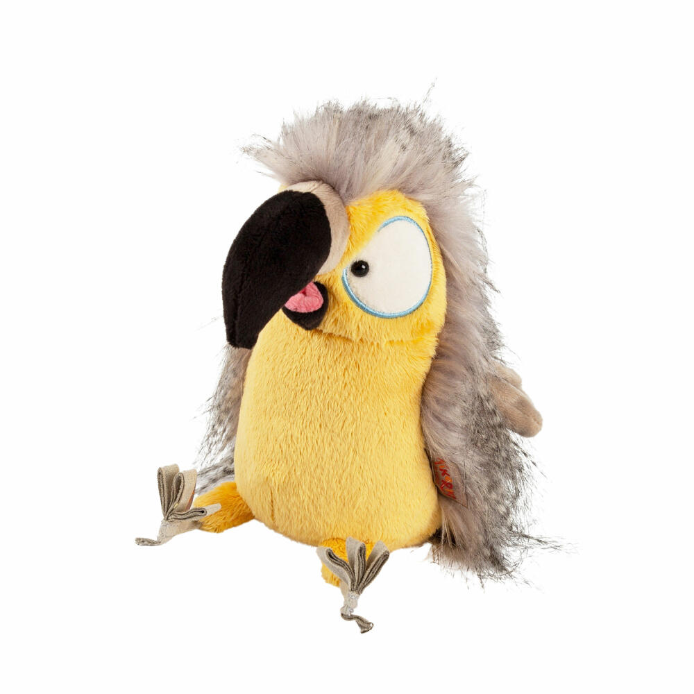 sigikid Coco Coocoo Kikeriki, soft toy, stuffed toy, cuddly toy, yellow, 19 cm, 42980