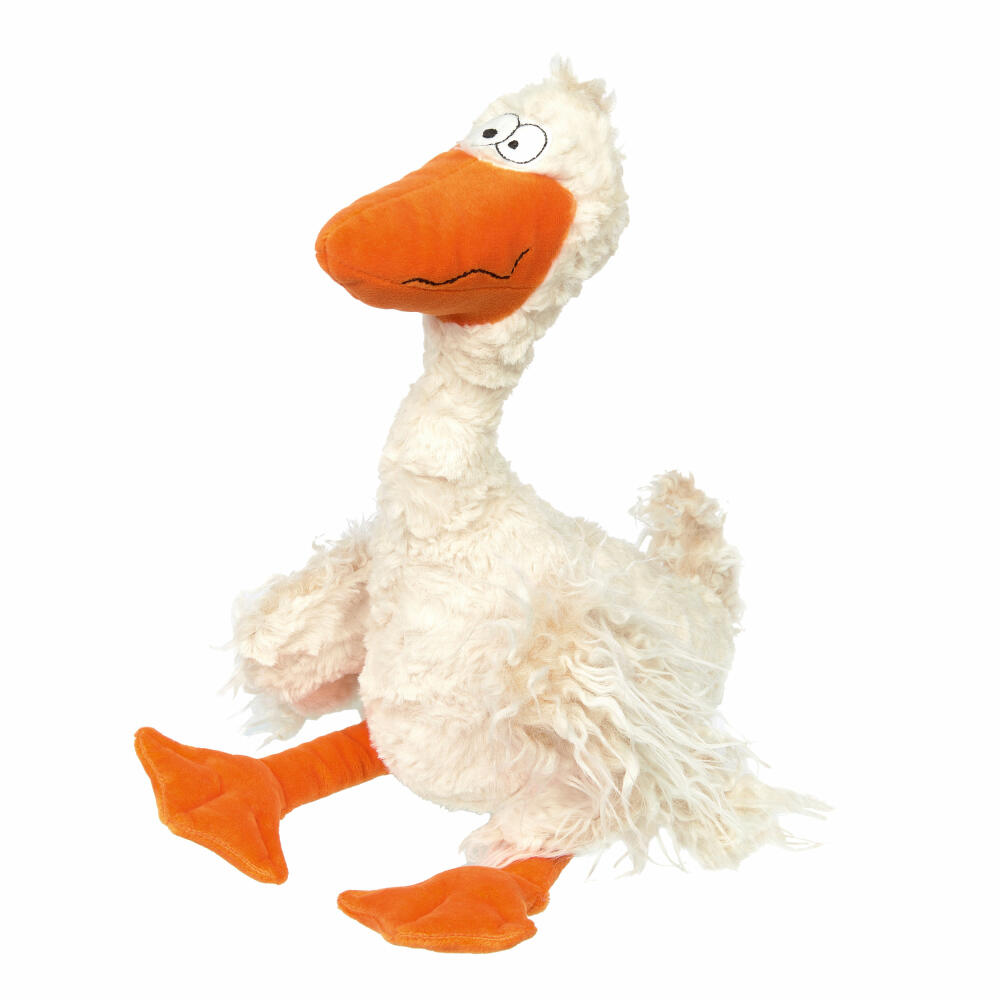 sigikid Betta Swimma Kikeriki, Kuscheltier, Stofftier, Schmusetier, Weiß, 37 cm, 42987