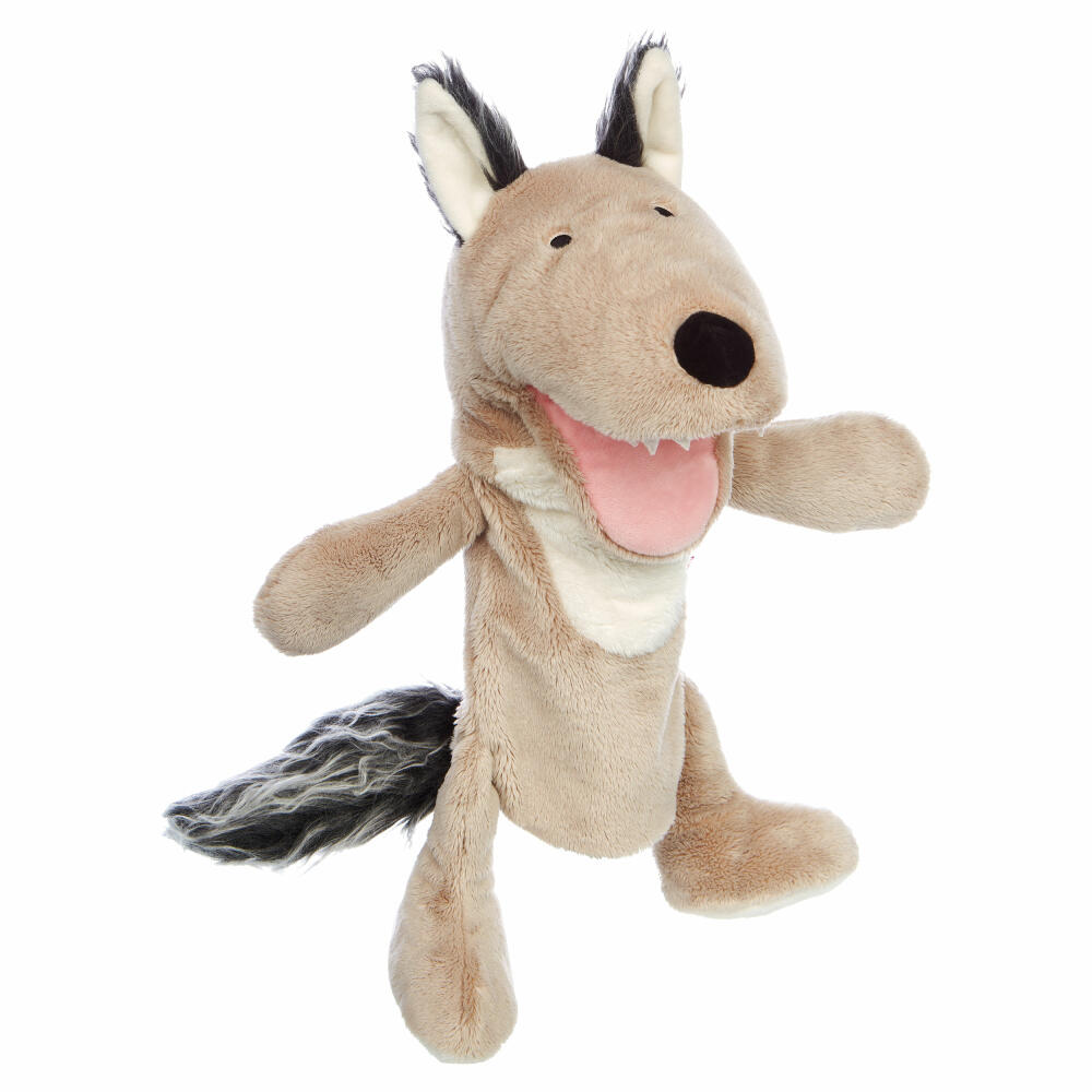 sigikid hand puppet wolf, hand puppet, puppet theater, puppet, 43048