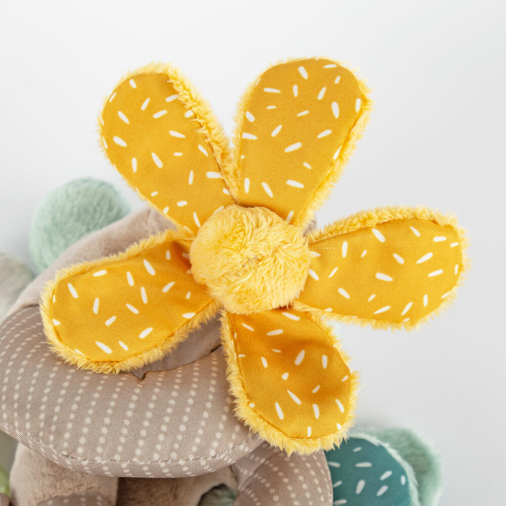 sigikid PlayQ Aktivspirale Schmetterling Yellow, Kinderwagenkette, Kette, Kinderwagen, Babyschale, Spielzeug, 43173