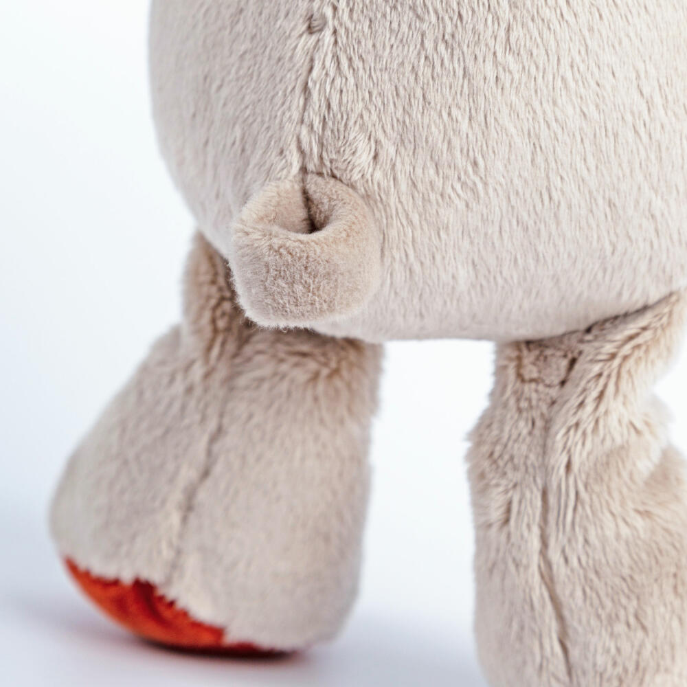 sigikid Patchwork Sweety Hippo Yellow, soft toy, plush toy, cuddly toy, polyester, 26 cm, 43229