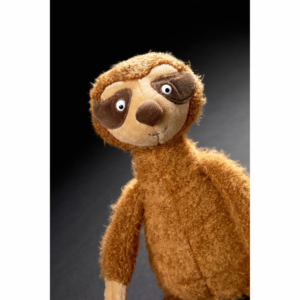 sigikid sloth midi Ach Good!, soft toy, stuffed toy, cuddly toy, polyester, brown, 32 cm, 43302