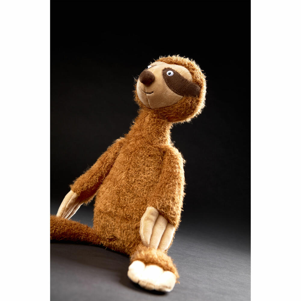 sigikid sloth midi Ach Good!, soft toy, stuffed toy, cuddly toy, polyester, brown, 32 cm, 43302