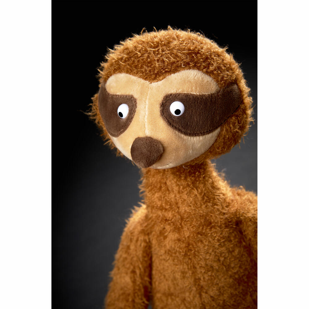 sigikid sloth midi Ach Good!, soft toy, stuffed toy, cuddly toy, polyester, brown, 32 cm, 43302
