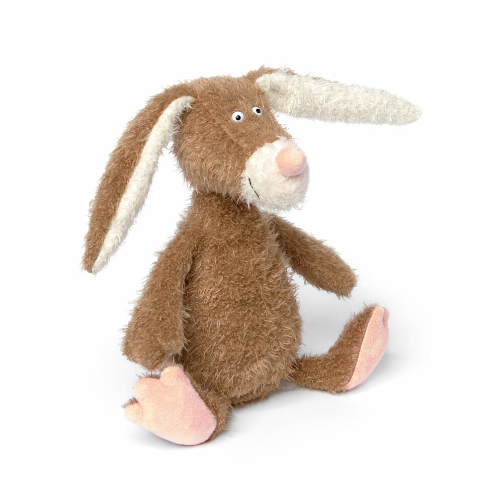 sigikid Hase midi Ach Good!, Kuscheltier, Stofftier, Schmusetier, Polyester, Braun, 25 cm, 43304