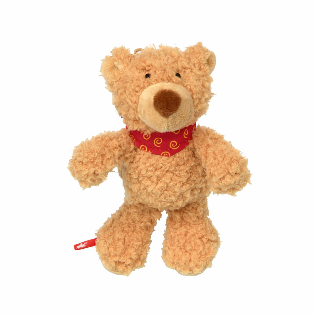 sigikid Gildehard Günsburg Bär S Sweety, Kuscheltier, Stofftier, Teddybär, Polyester, Braun, 15 cm, 43318
