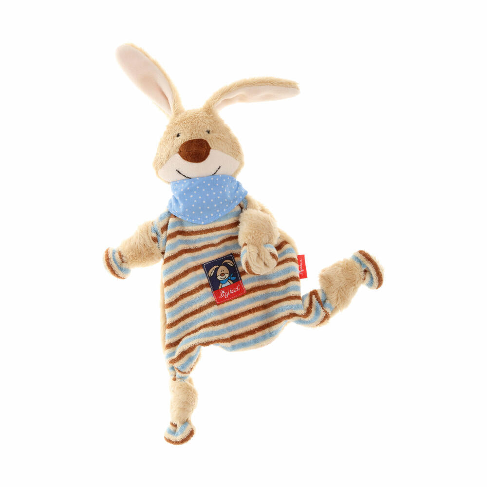 sigikid Schnuffeltuch Hase Semmel Bunny, Schmusetuch, Kuscheltuch, Babytuch, Schnuffel Tuch, Babyspielzeug, Baby Spielzeug, Baumwolle / Polyester, 47893