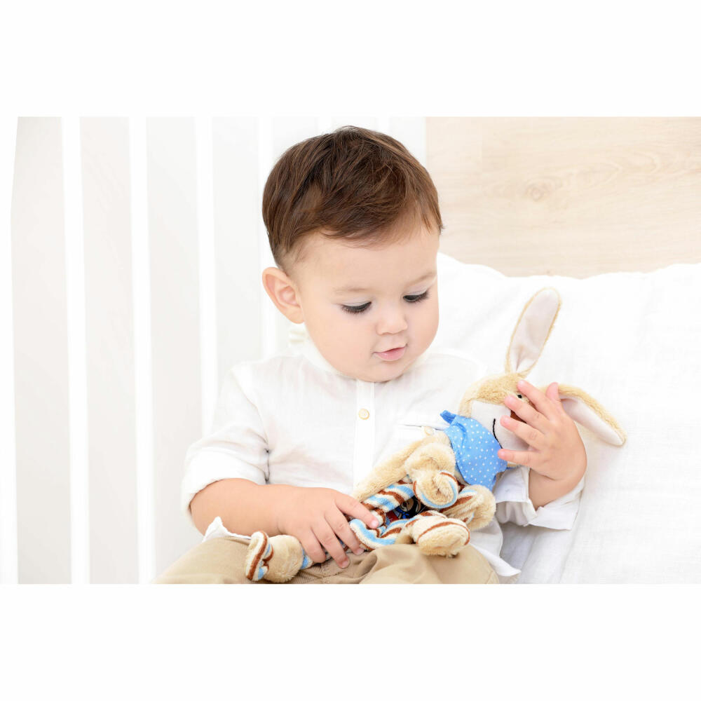 sigikid Schnuffeltuch Hase Semmel Bunny, Schmusetuch, Kuscheltuch, Babytuch, Schnuffel Tuch, Babyspielzeug, Baby Spielzeug, Baumwolle / Polyester, 47893
