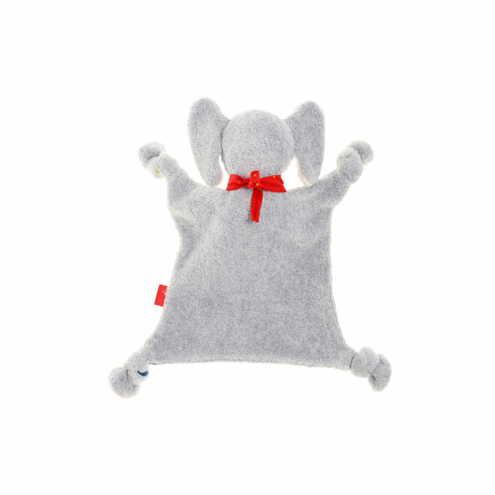 sigikid Schnuffeltuch Elefant Lolo Lombardo, Schmusetuch, Kuscheltuch, Babytuch, Schnuffel Tuch, Babyspielzeug, Baby Spielzeug, Baumwolle, 48935