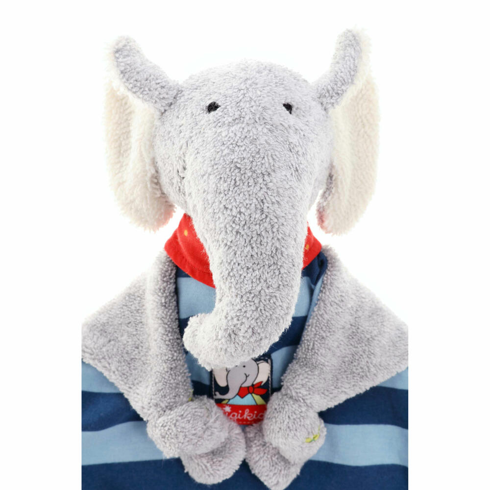 sigikid Schnuffeltuch Elefant Lolo Lombardo, Schmusetuch, Kuscheltuch, Babytuch, Schnuffel Tuch, Babyspielzeug, Baby Spielzeug, Baumwolle, 48935