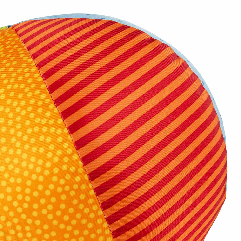 sigikid PlayQ Softball Groß, Stoffball, Spielball, Greifling, Babyspielzeug, Baby Spielzeug, Baumwolle, Ø 19 cm, 49581