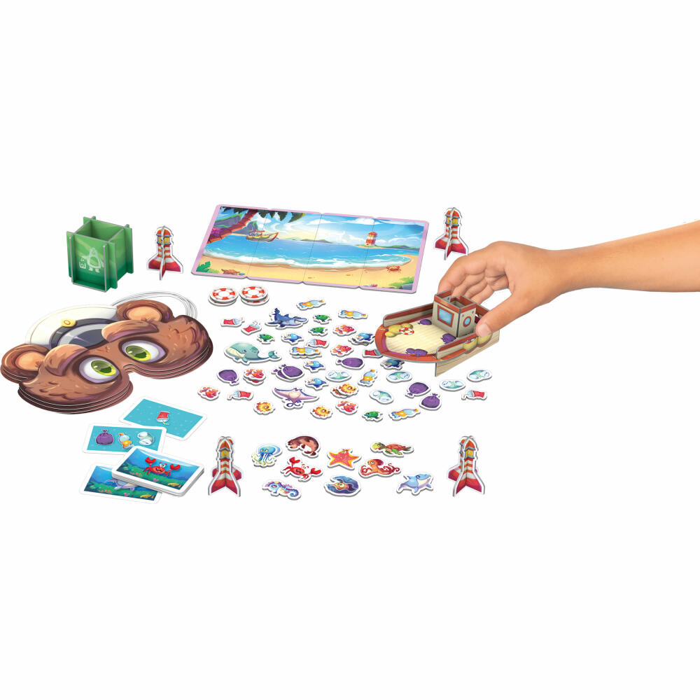 Schmidt Spiele Captain Nature, Kooperatives Kinderspiel, Familienspiel, Kinder Spiel, ab 6 Jahre, 40639
