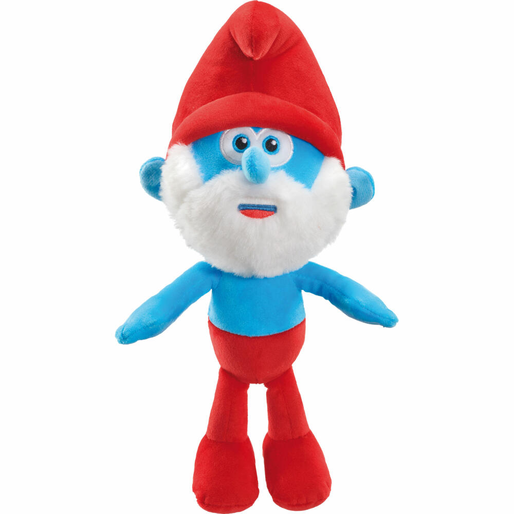 Schmidt Spiele The Smurfs Papa Smurf, Plush Figure, Cuddly Toy, Plush, 27 cm, 42282
