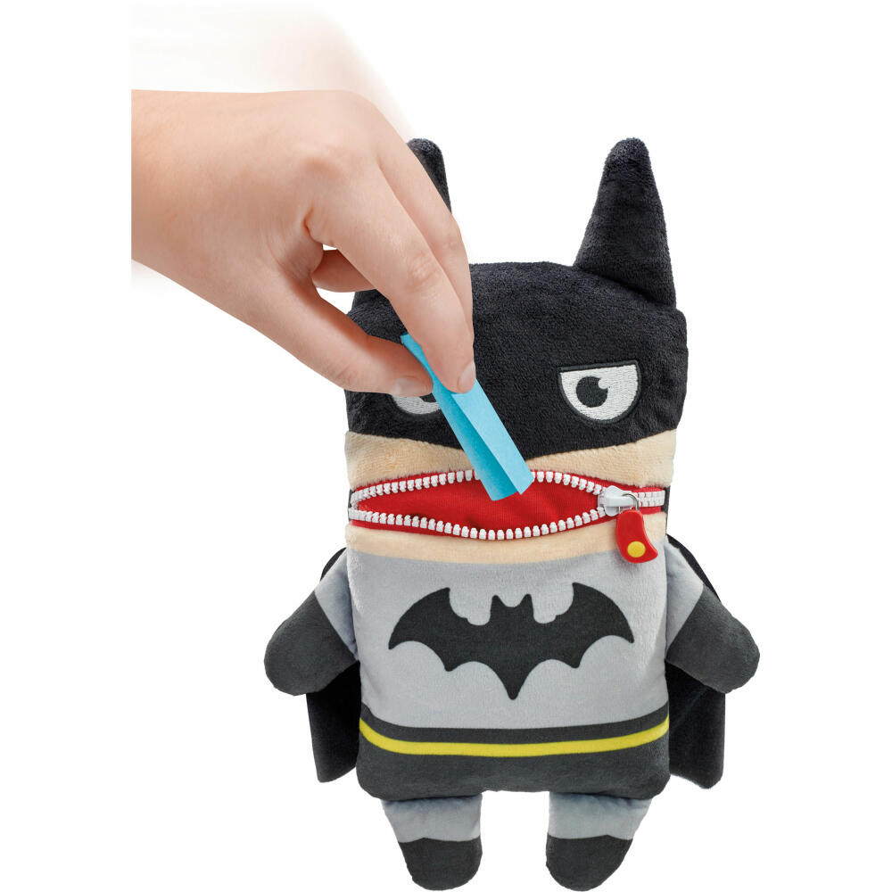 Schmidt Spiele Worry Eater DC Super Hero Batman, Plush Toy, Cuddly Toy, Worry Eater, 30 cm, 42550