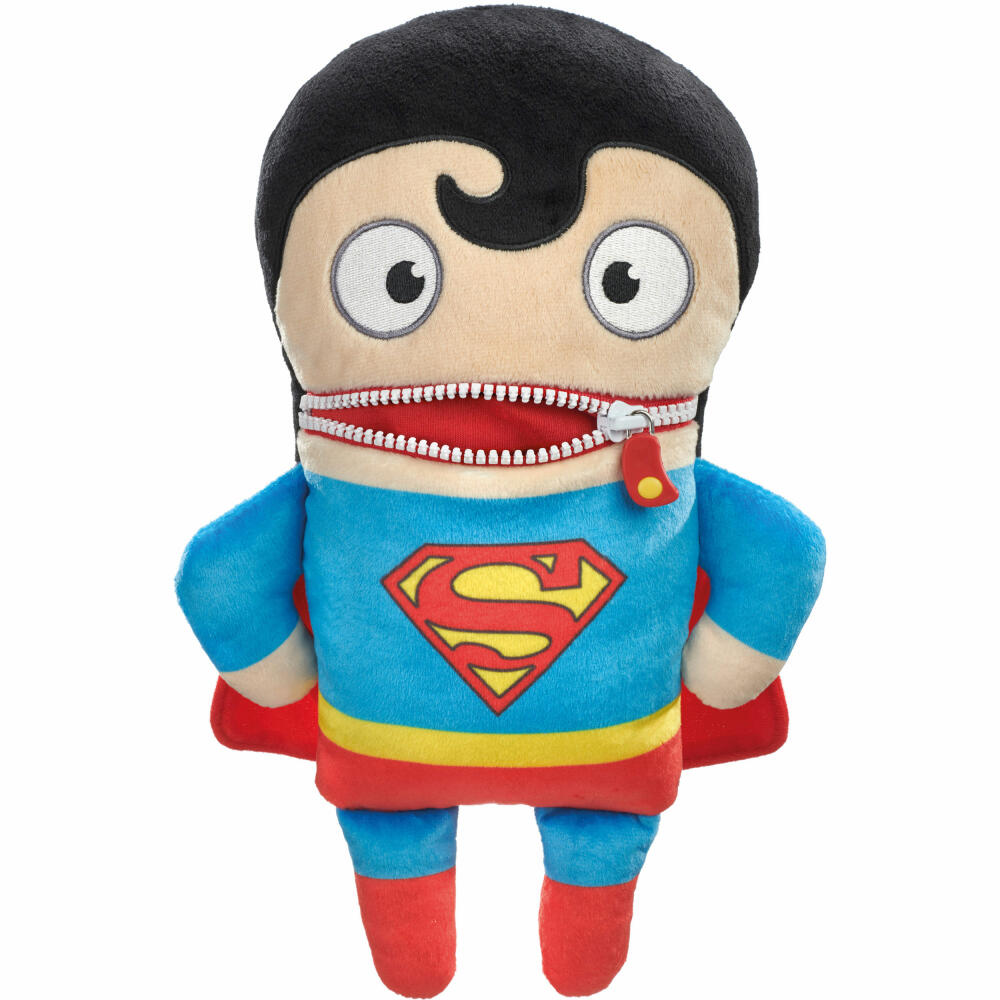 Schmidt Spiele Worry Eater DC Super Hero Superman, Plush Toy, Cuddly Toy, Worry Eater, 29 cm, 42551