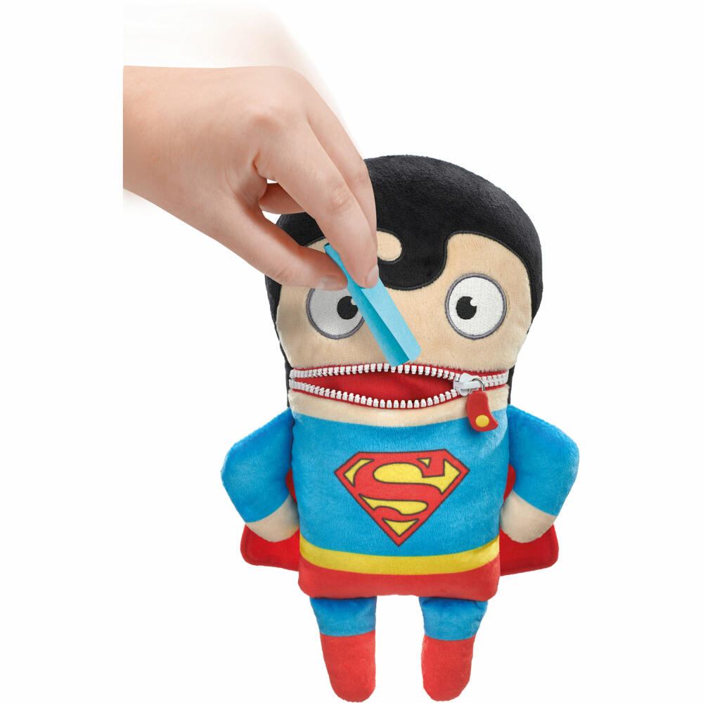 Schmidt Spiele Worry Eater DC Super Hero Superman, Plush Toy, Cuddly Toy, Worry Eater, 29 cm, 42551