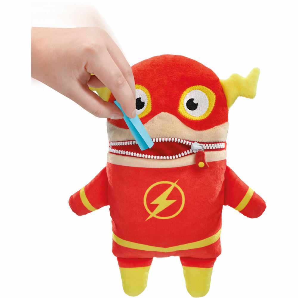 Schmidt Spiele Worry Eater DC Super Hero The Flash, Plush Toy, Cuddly Toy, Worry Eater, 29 cm, 42553