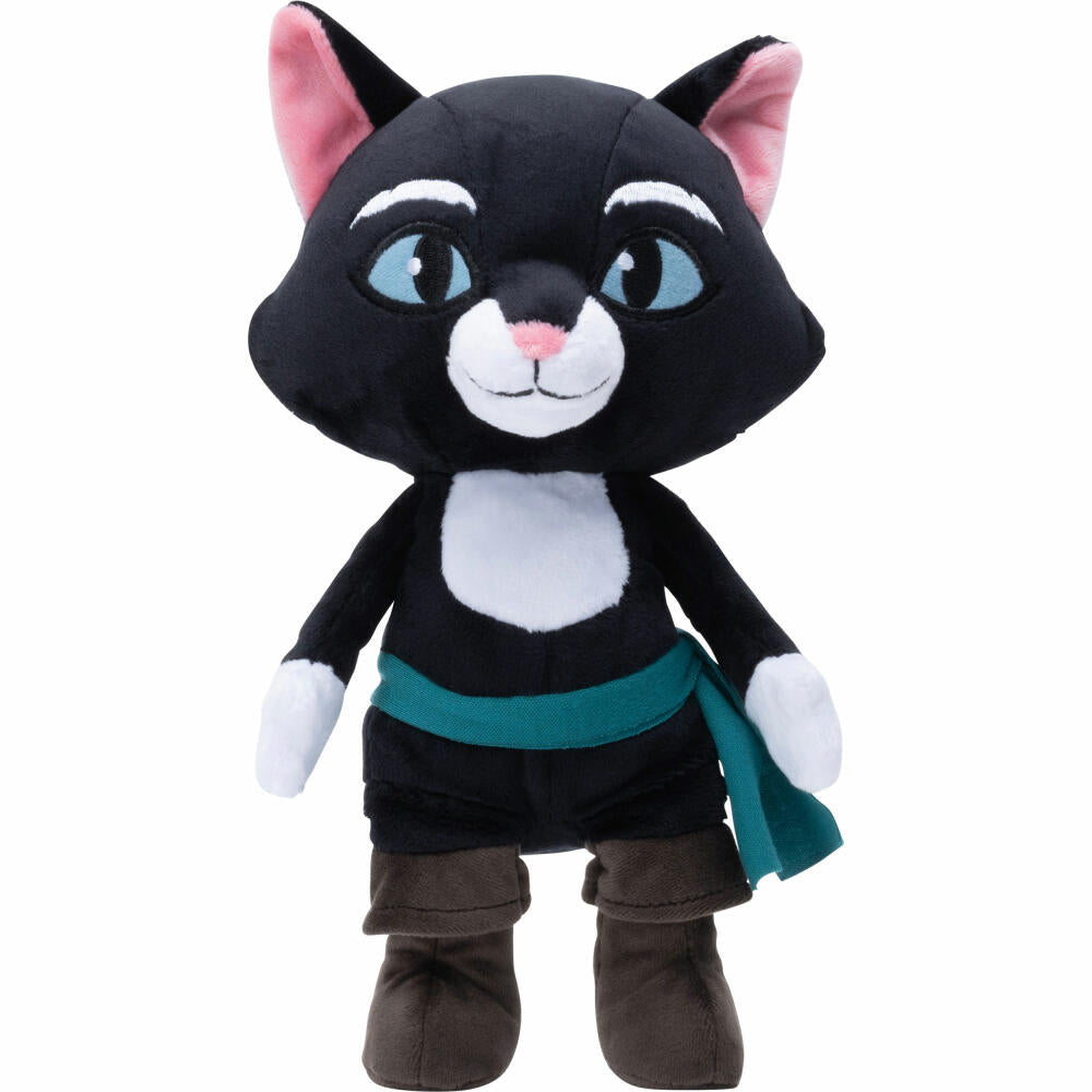 Schmidt Spiele Der gestiefelte Kater Kitty Samtpfote, Kuscheltier, Plüschtier, Stofftier, Plüsch, 26 cm, 42779