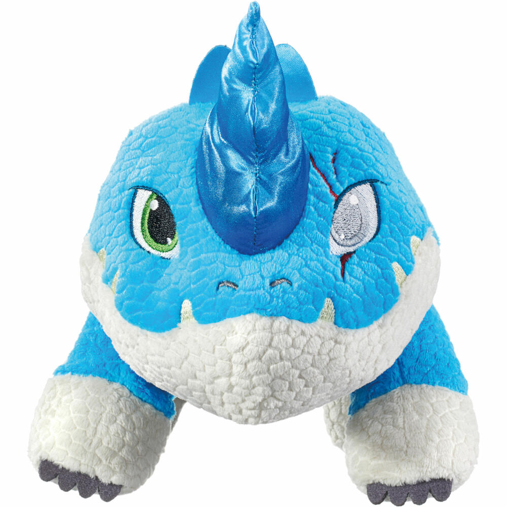 Schmidt Spiele Dragons Plowhorn, Kuscheltier, Plüschtier, Stofftier, Plüsch, 25 cm, 42782