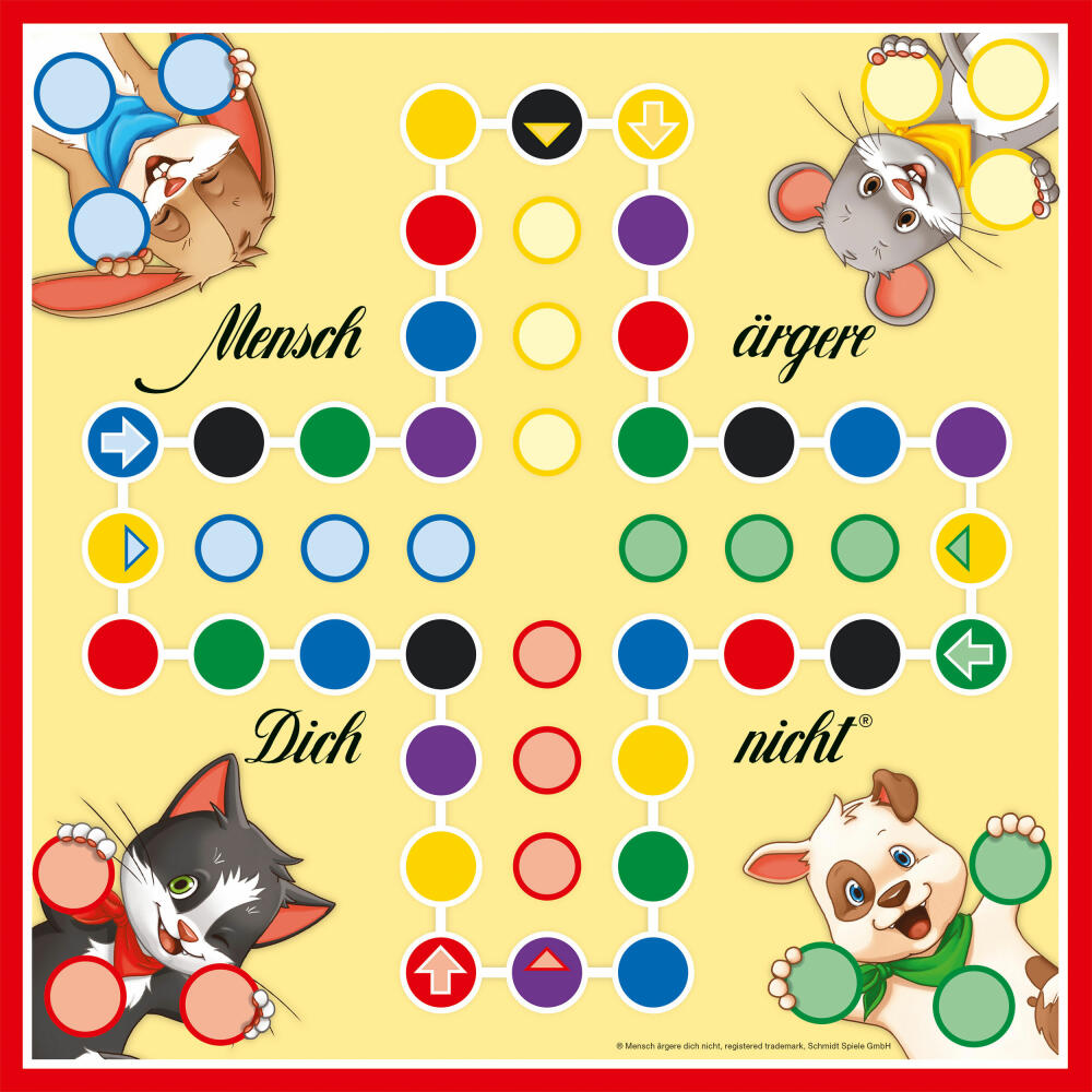 Schmidt Spiele Spielesammlung Kinderspiele Klassiker, Kinderspiel, Kinder Spiele, Sammlung, Ab 3 Jahre, 49189