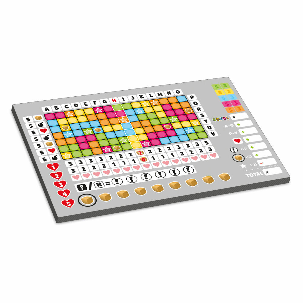 Schmidt Spiele Familienspiel Noch Mal So Gut!, Würfelspiel, Gesellschaftsspiel, Würfel Spiel, Ab 8 Jahre, 49365
