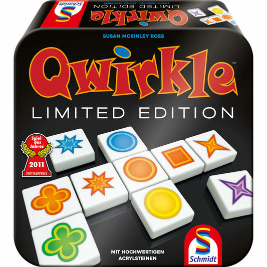 Schmidt Spiele Qwirkle Limited Edition, Familienspiel, Legespiel, Gesellschaftsspiel, 49396