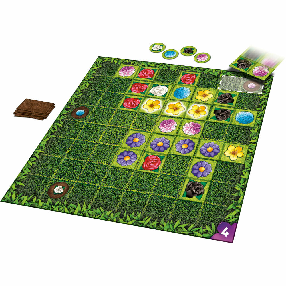 Schmidt Spiele For One Black Rose, board game, one-person game, ages 8 and up, 49431