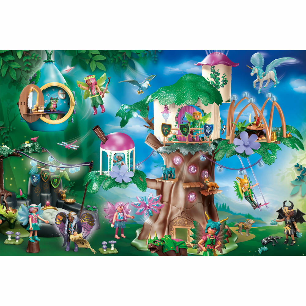 Schmidt Spiele Playmobil Ayuma Der magische Feenwald, Puzzle, Kinderpuzzle, 100 Teile, 56480