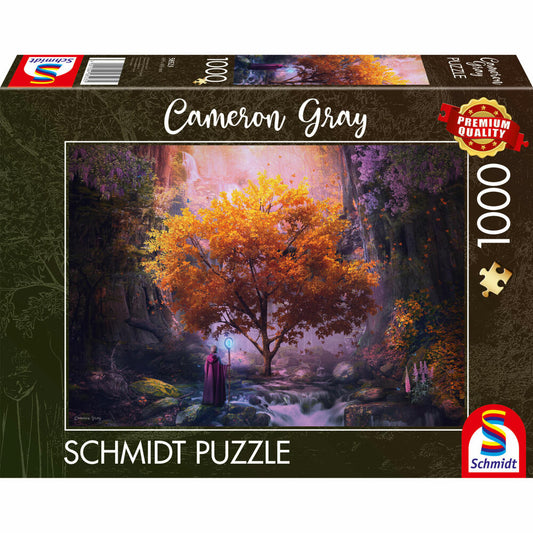 Schmidt Spiele Puzzle Waldeszauber, Cameron Gray, Erwachsenenpuzzle, 1000 Teile, 58523