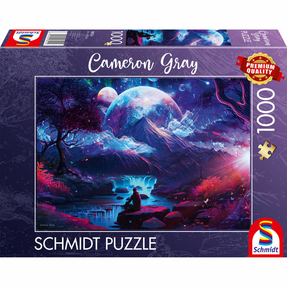 Schmidt Spiele Puzzle Himmelsflüstern, Cameron Gray, Erwachsenenpuzzle, 1000 Teile, 58524