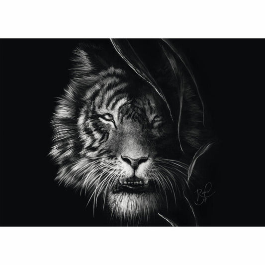 Schmidt Spiele Puzzle Wilderness Tiger Im Zeichen der Freiheit, Ashley Rader, Erwachsenenpuzzle, 1000 Teile, 58541