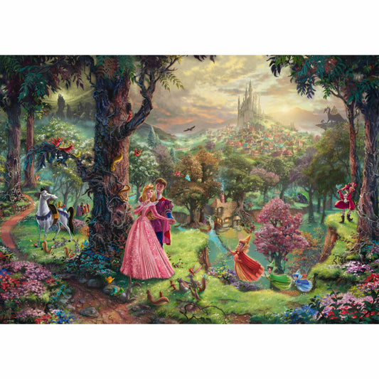 Schmidt Spiele Disney Sleeping Beauty, Dornröschen, Puzzle, Erwachsenenpuzzle, 1000 Teile, 59474