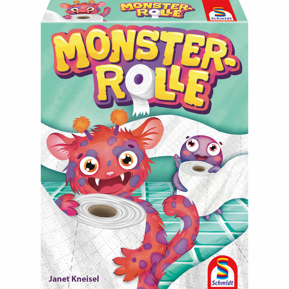 Schmidt Spiele Monsterrolle, Kinderspiel, Kartenspiel, ab 6 Jahren, 75057