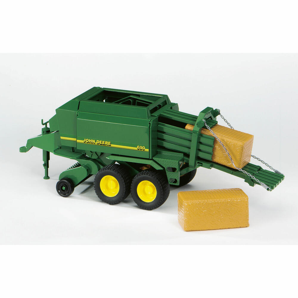 Bruder Agriculture John Deere Large Baler, Model Vehicle, Model Vehicle, Toy, Accessories, 02017