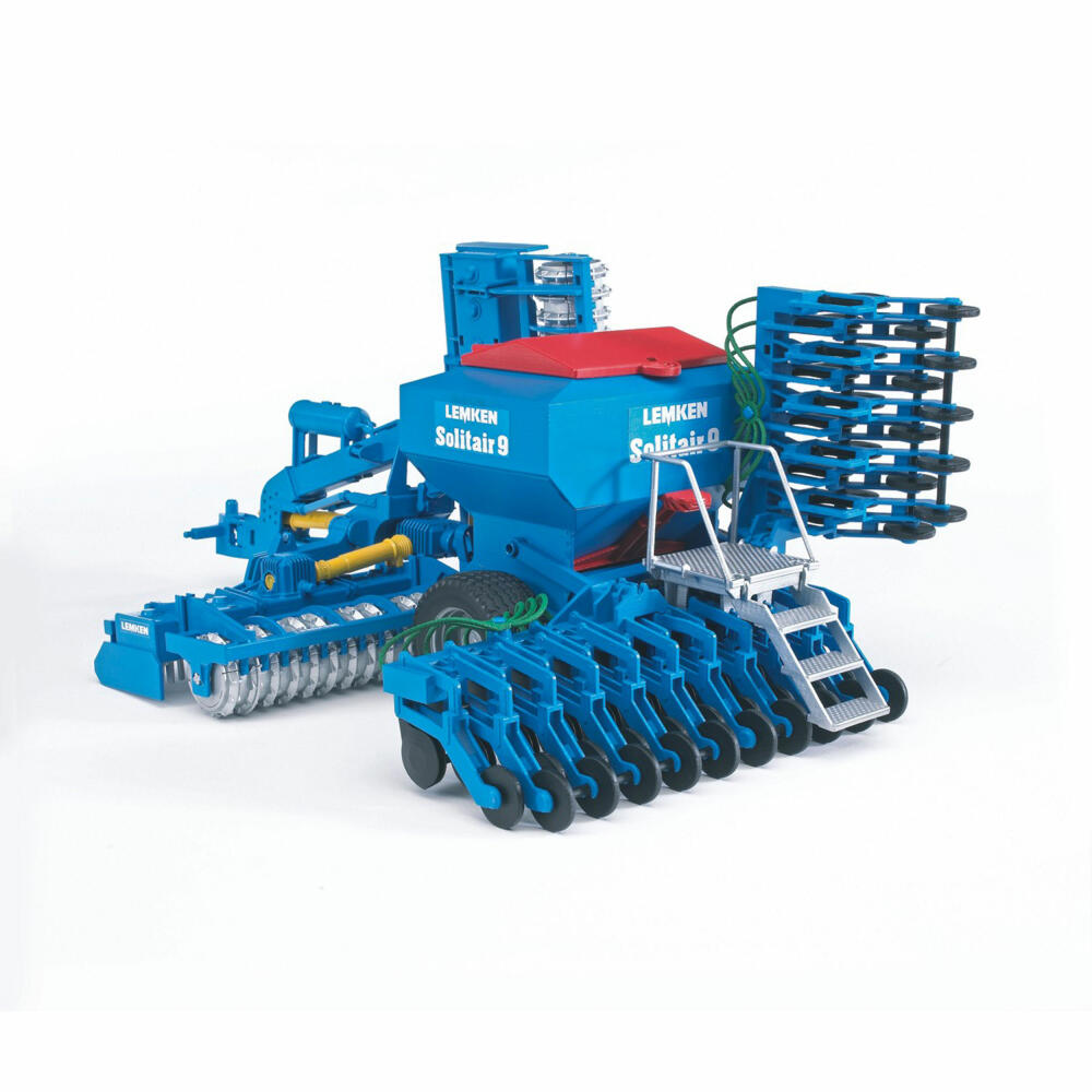 Bruder Agriculture LEMKEN Solitair 9 seed drill combination, model vehicle, model vehicle, toy, accessories, 02026