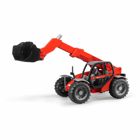 Bruder Baufahrzeuge Manitou Teleskoplader MLT 633, Baumaschine, Modellfahrzeug, Modell Fahrzeug, Spielzeug, 02125